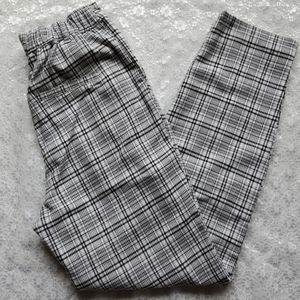 Hollister ultra high rise plaid pants | size xs